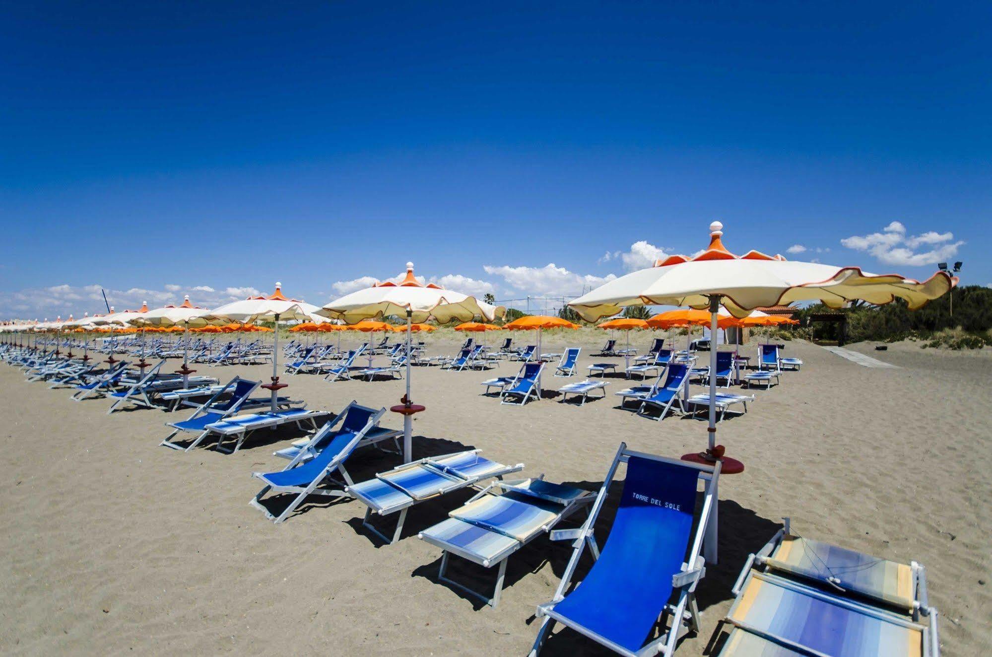 Отель Torre Del Sole Тарквиния Экстерьер фото